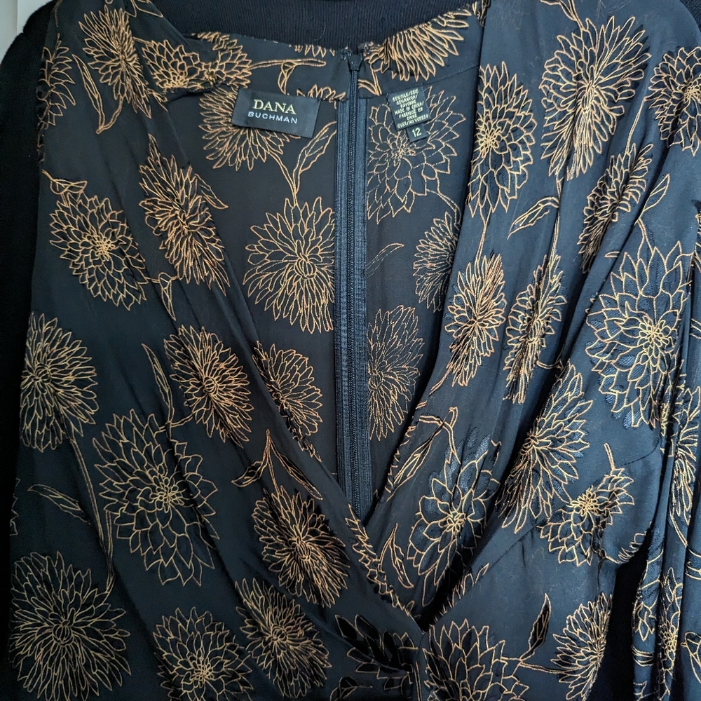 Dana Buchman Couture Silk Blouse